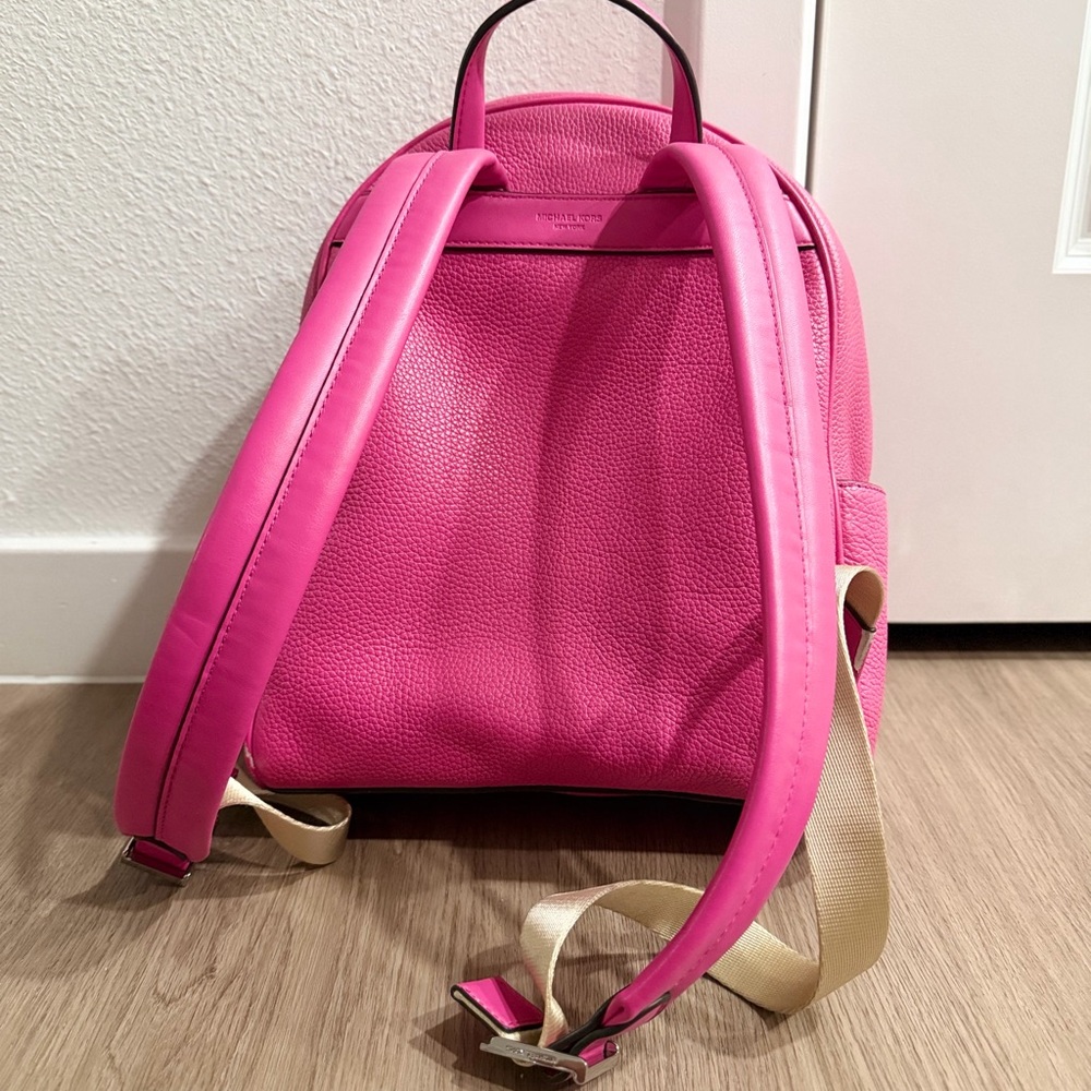 Michael Kors Fuchsia Backpack - Picture 3 of 6